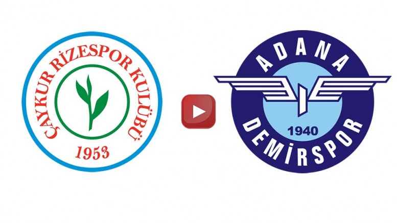 Adana Demirspor, Rize deplasmanında 3 puanı 3 golle aldı