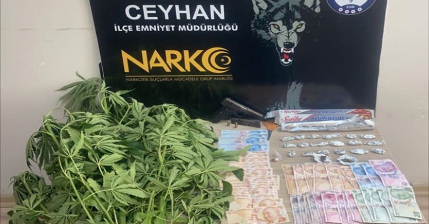 Ceyhan’da uyuşturucu operasyonu: 8 gözaltı 