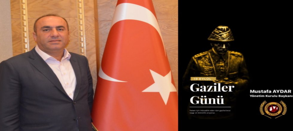 Başkan Aydar; ''Tüm Gazilerimizin Gaziler Gününü Kutluyorum''