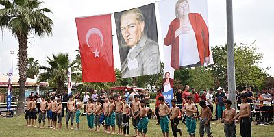 19 Mayıs’ta Atatürk’ün en sevdiği spor olan güreş şenlikleri düzenlendi