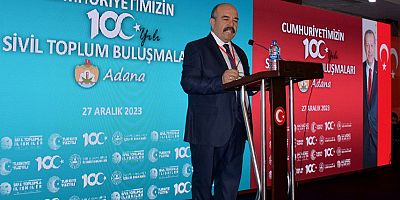 Adana'da ‘Cumhuriyet'in 100. Yılında Sivil Toplum Buluşmaları Çalıştayı’ Yapıldı