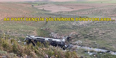 Adana – Niğde yolunda otobüs devrildi 3 Ölü 41 yaralı!