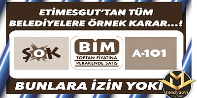 Ankara Etimesgut'ta “A101”, ”BİM”, ”ŞOK” Marketlere İzin Yok...