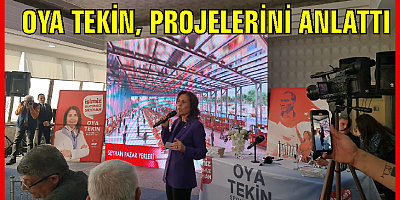 CHP Seyhan Belediye Başkan Adayı Oya Tekin’in Basın mensuplarına prejelerini anlattı